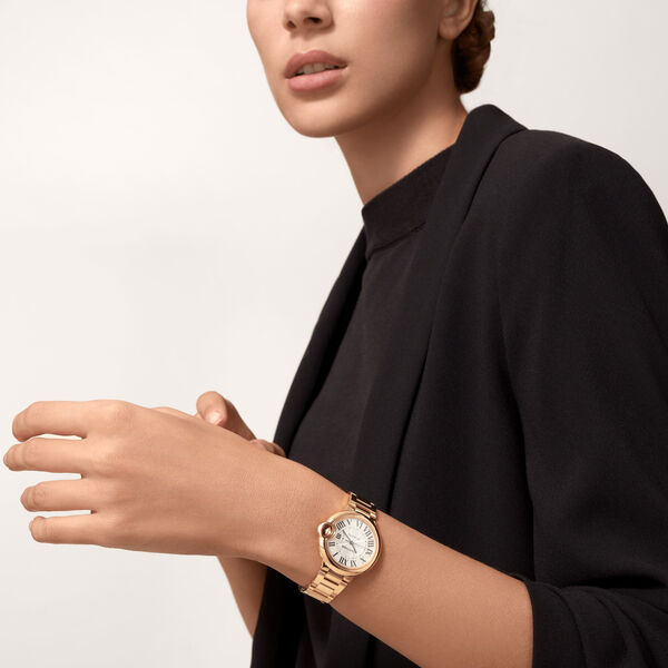 Ballon Bleu De Cartier 33 mm automatique en or jaune